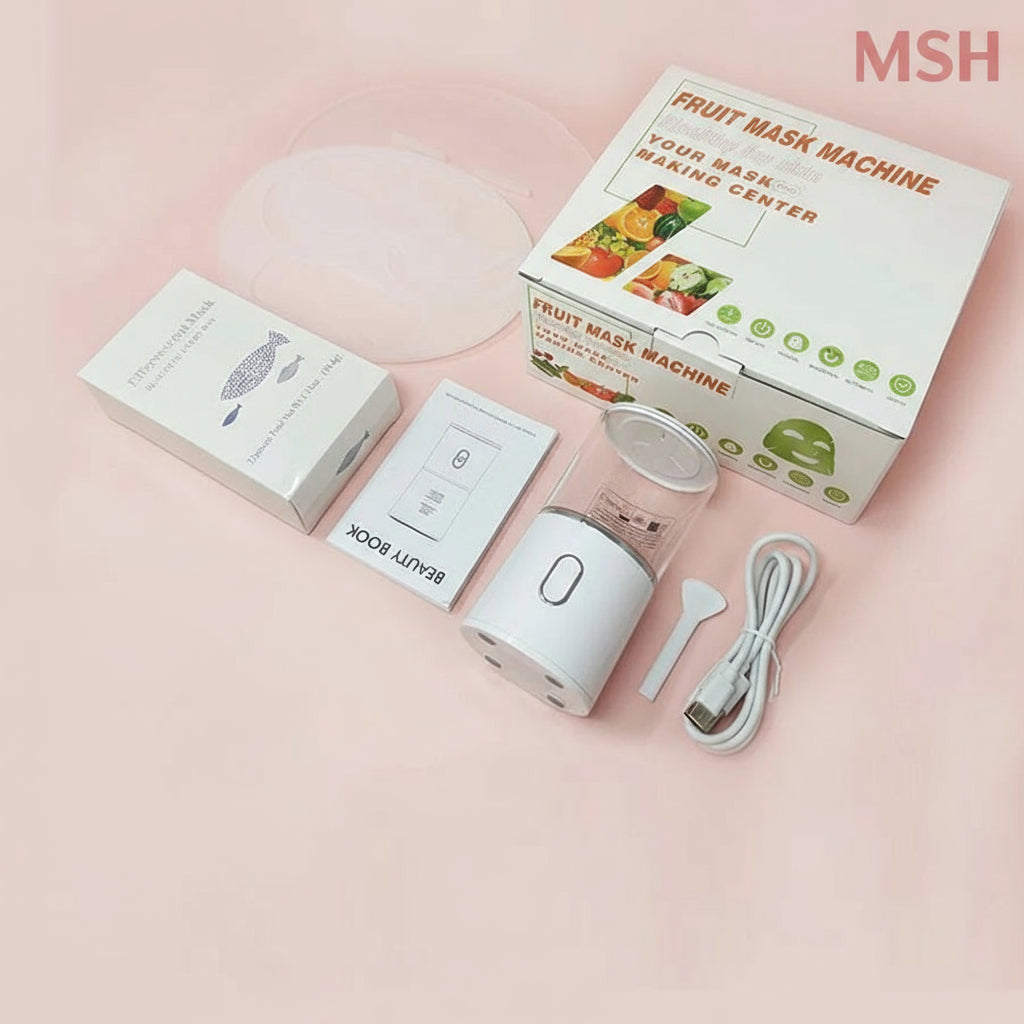 Face Mask Maker Machine Facial Treatment DIY Automatic Fruit Natural Vegetable Collagen Home Use Beauty Salon SPA beauty Device