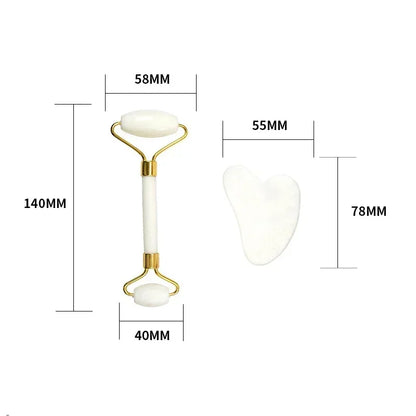 Gua Sha Massager For Face Care Jade Rollers Beauty Health Skin Scraping Chin Lifting Natural Stone Gouache Massage