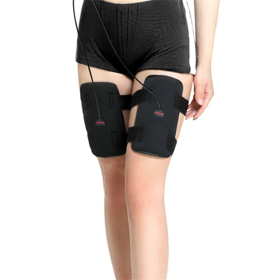 EMS microcurrent slimming device, leg beauty instrument massage fitness fat-burning machine, slim inner thigh