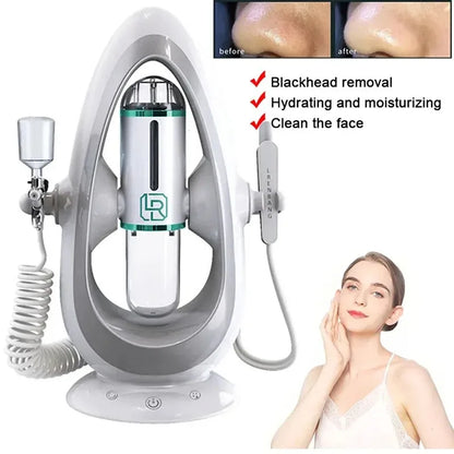 NEW Peeling Beauty Device Small Bubble Oxygen Injection Instrument Hydra Dermabrasion Aqua Facial Cleaning Suction Blackhead